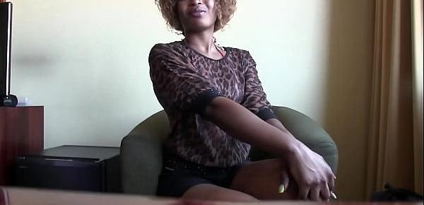 Ebony Beauty Fucked Hard by Fake Agent